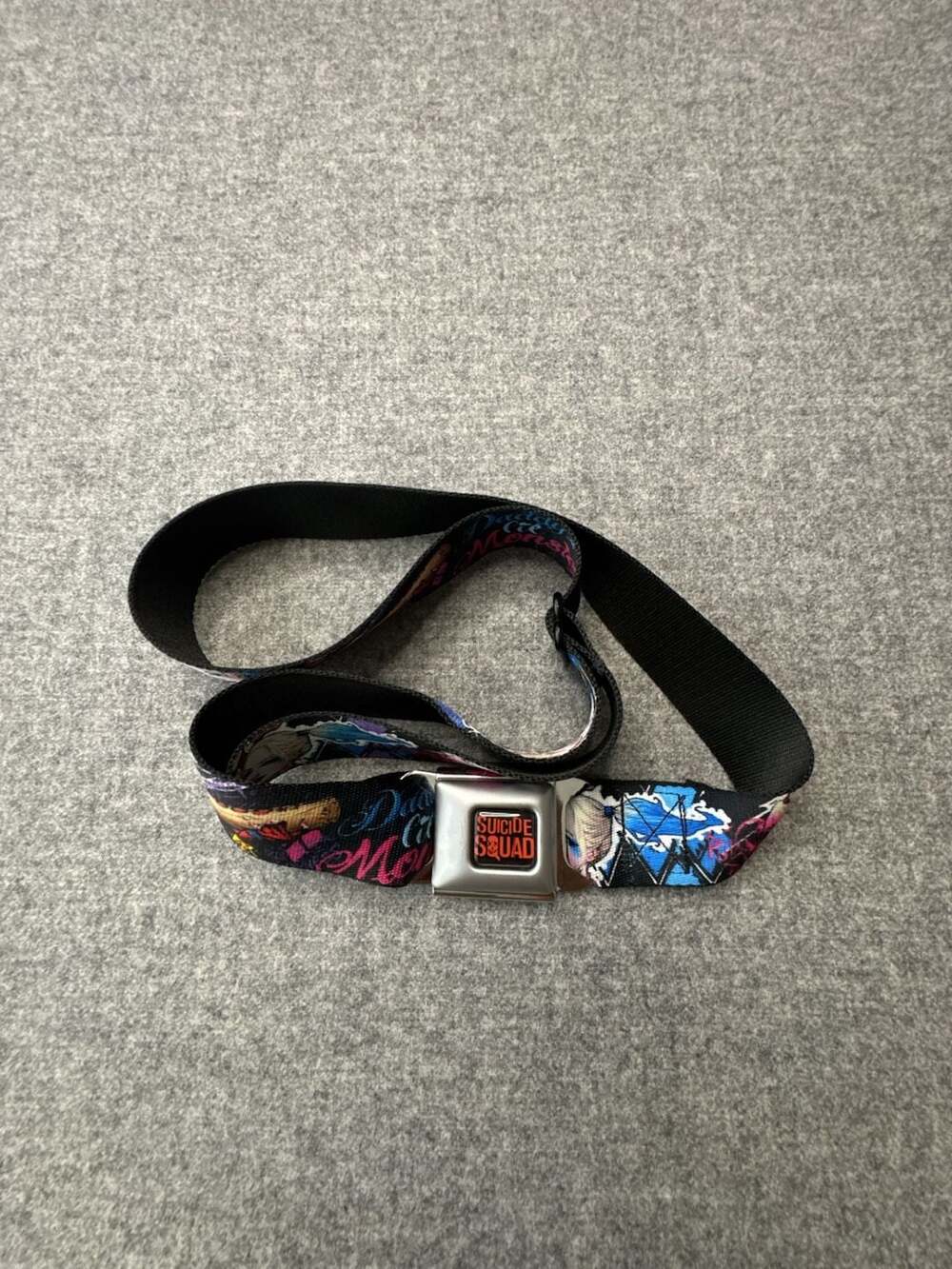 Buckle-Down Suicide Squad Harley Quinn Seatbelt Belt